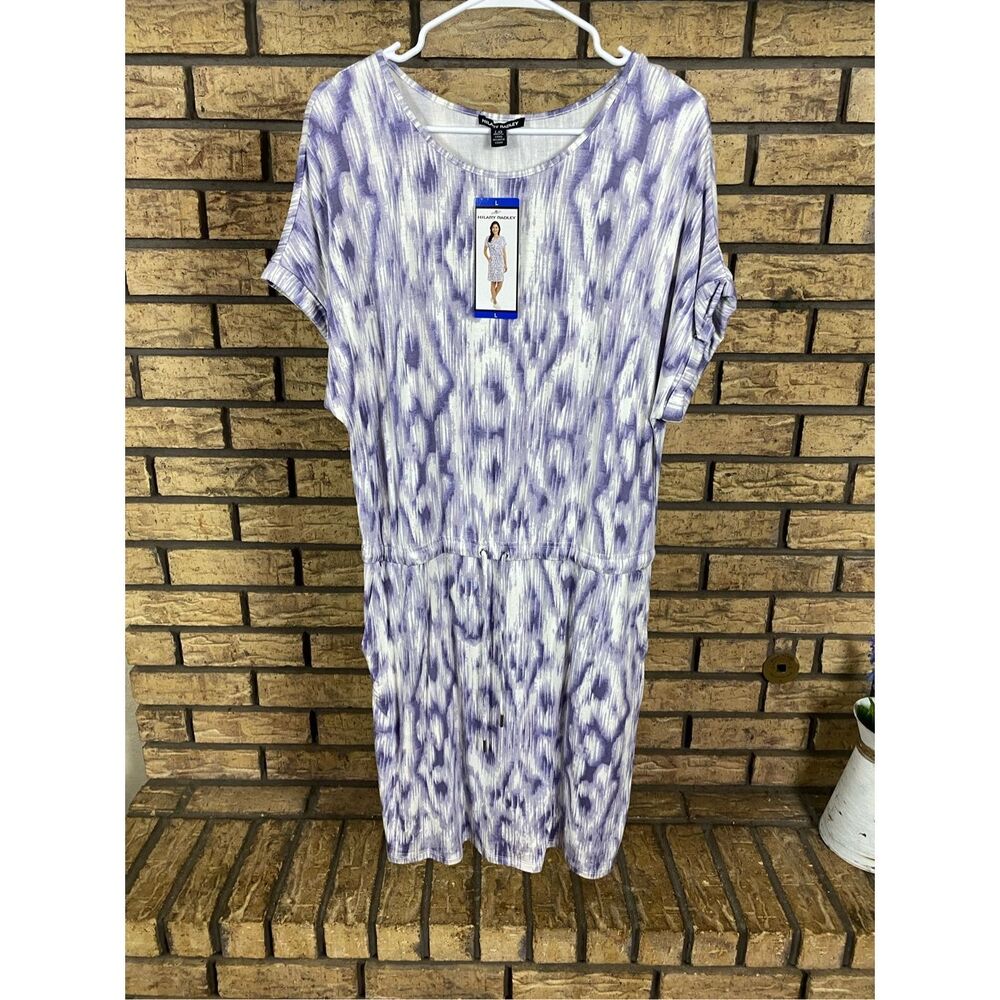 Purple and white dress‎ new with tags